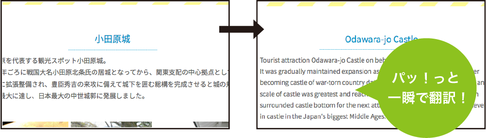 パッと一瞬で解決!